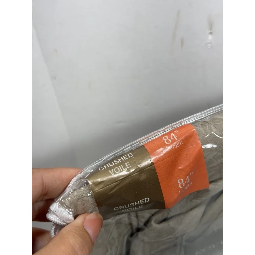 JCP‎ Royal Velvet Grommet Panel Crushed Voile 50